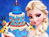 Queen Elsa Cake Decor